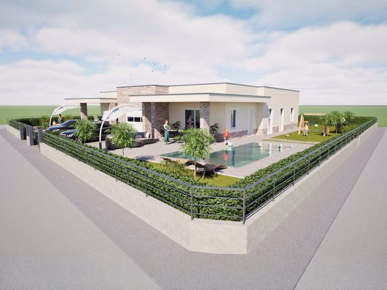 Villetta Bifamiliare in Via San Giovanni Bosco, Castel Goffredo