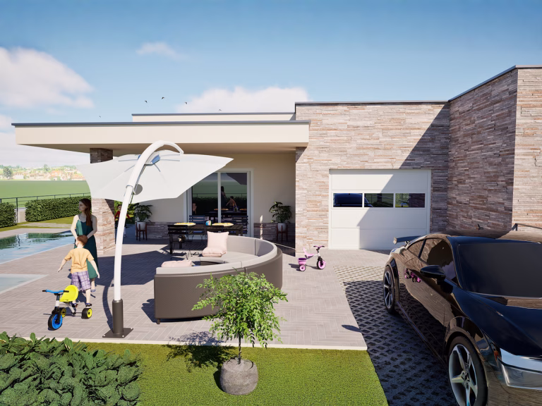 Villetta Bifamiliare in Via San Giovanni Bosco, Castel Goffredo